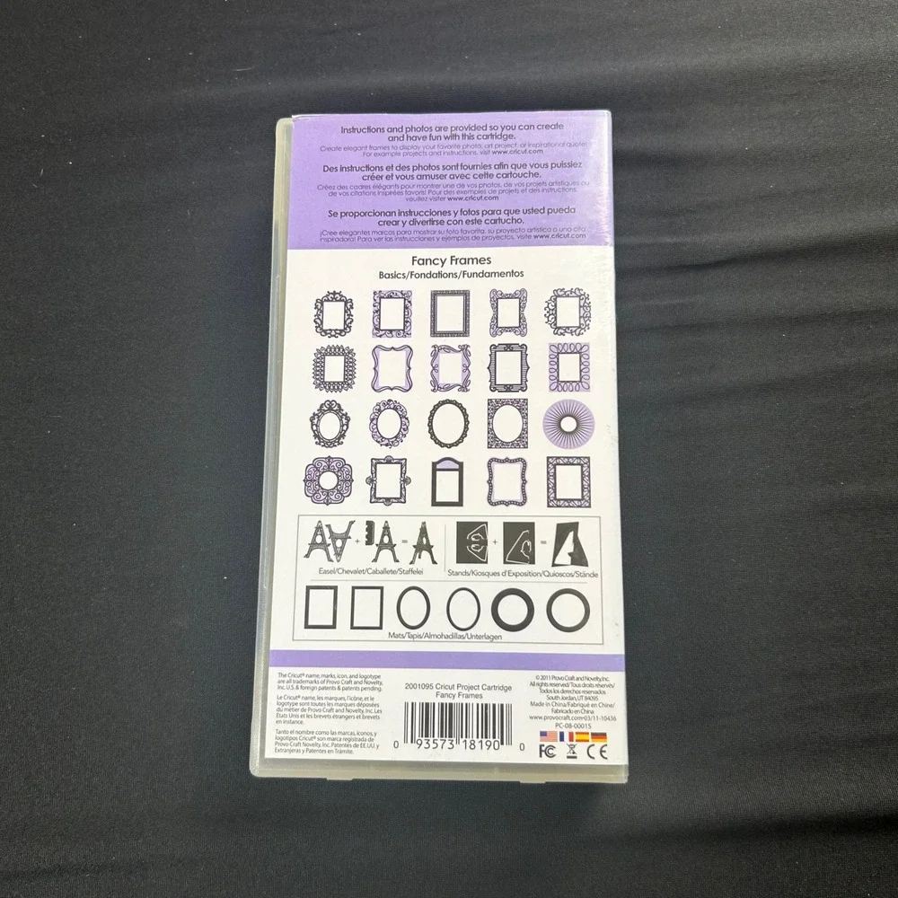 cricut projects fancy frames cartridge link status unknown